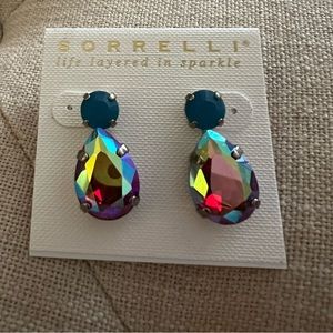 Sorrelli Ruby Moroccan Turquoise Earrings NWT
